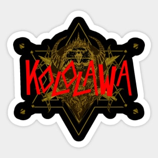 Skull and Sword from Kololawa Sticker